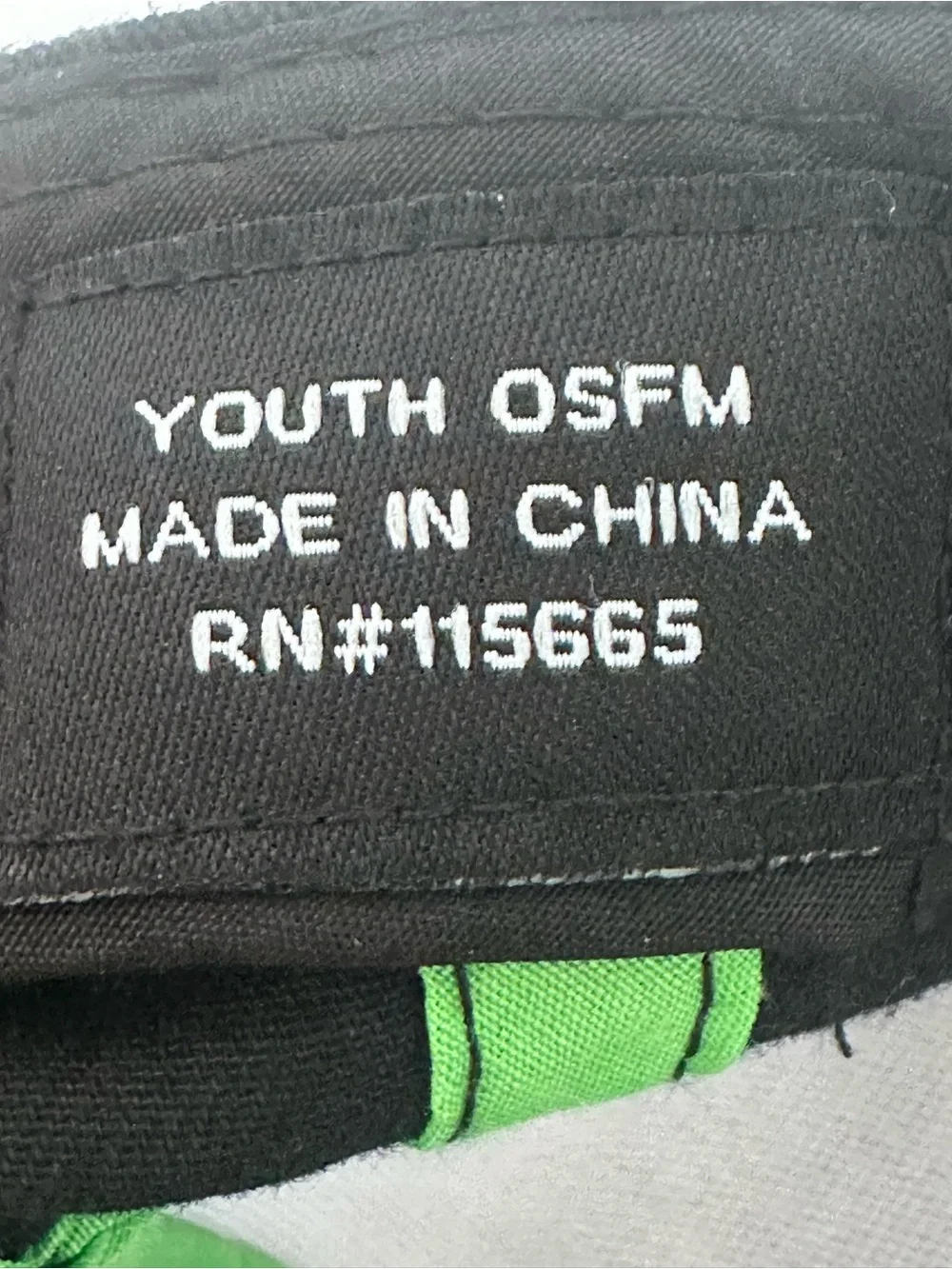 Minecraft BOOM TNT Creeper Youth Snapback Hat Black Green Adjustable (1435)